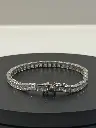 19 cm Princess Cut Tennis Bracelet