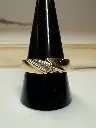 5 Diamond Solid 9ct Gold Ring